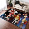 Anime G-Gurren Lagann Floor Mat Soft Thickened Absorbent Non-Slip Bedroom Living Room Door Mat Home Decor Flannel Rugs