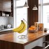 with Base Banana Holder Rust Proof Fruit Vertical Storage Rack Metal Banana Rack  Kitchen Storage