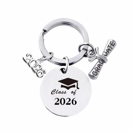 Brelok na ukończenie szkoły Klasa 2026 Absolwenci Szkoły Średniej i Uczelni Znaczący Brelok na Ukończenie Szkoły dla Niej Jego Dekoracja na Ukończenie Szkoły