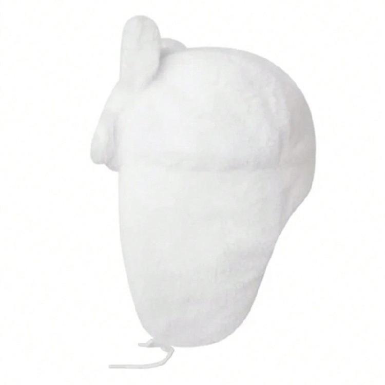 Cute Plush Winter Hat Protect Hat for Women Stylish Winter Ushanka Hat with Cute Plush and Cartoon Face Designs