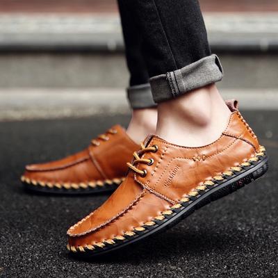 Men's Lace Up Leather Shoes Outdoor Shoes