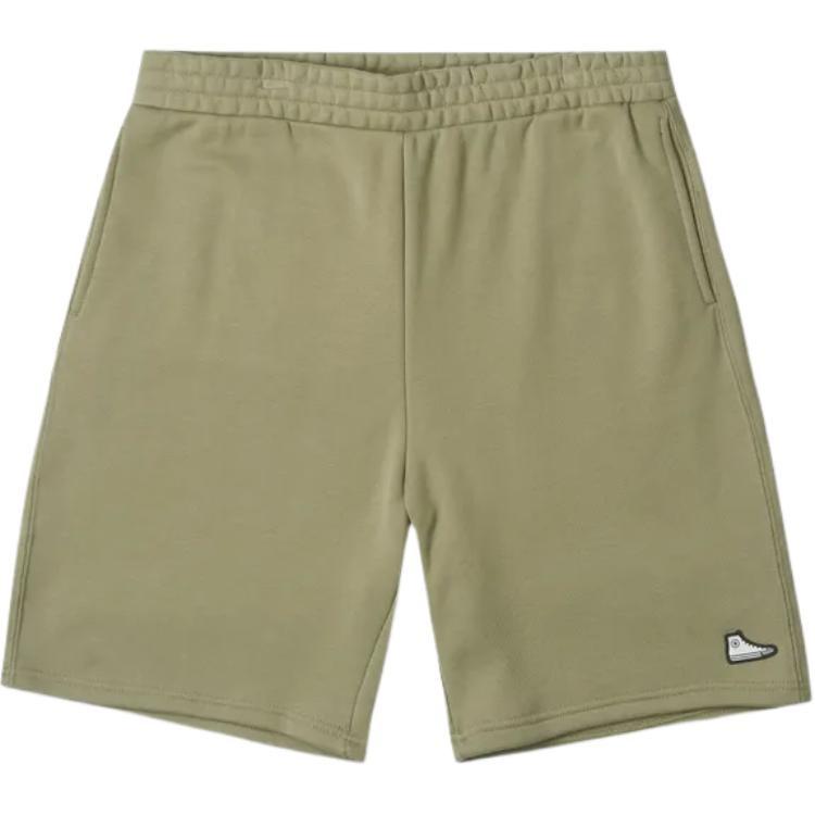 Converse Sneaker Patch Solid Short Mossy Sloth Asia Sizing Olive Green Men s 10026844-A03 S