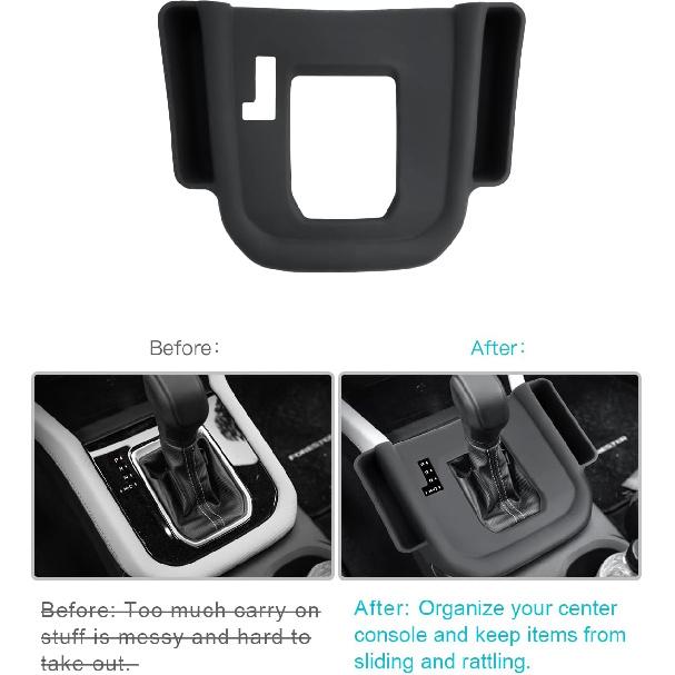 CDEFG for 2025 2026 Subaru Forester Center Console Gear Shift Cover Organizer for 2025 2026 Subaru Forester (Premium,Sport,Limited,Touring)