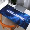 1pc Welcome Space Neon Computer Pad  Mouse Pads for Desk,Gamers and Office Use 020263