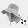 Adjustable Summer Sun Cap Neck Protection Fisherman Hat New Women's Sun Hat
