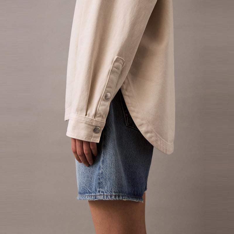 Calvin Klein American Vintage Loose Fit Cotton Shirt Women shirts 47B083G