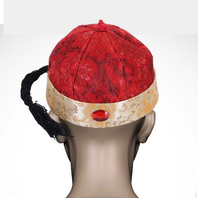 Çin Oryantal Şapka Yetişkinler Gençler Sahne Performansı Kostüm Aksesuarları Tiyatro