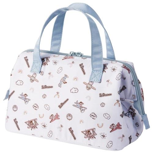 Skater Lunch Bag, Insulated, Clasp Closure, Women's, Sanrio "I'm Doraemon" Sky Walk, KGA1-A