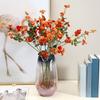 Artificial Rose Flower Branch Realistic Faux Silk Rose with Stem And Leaves for Wedding Bouquet Floral Arrangement Home Office Party Decoration