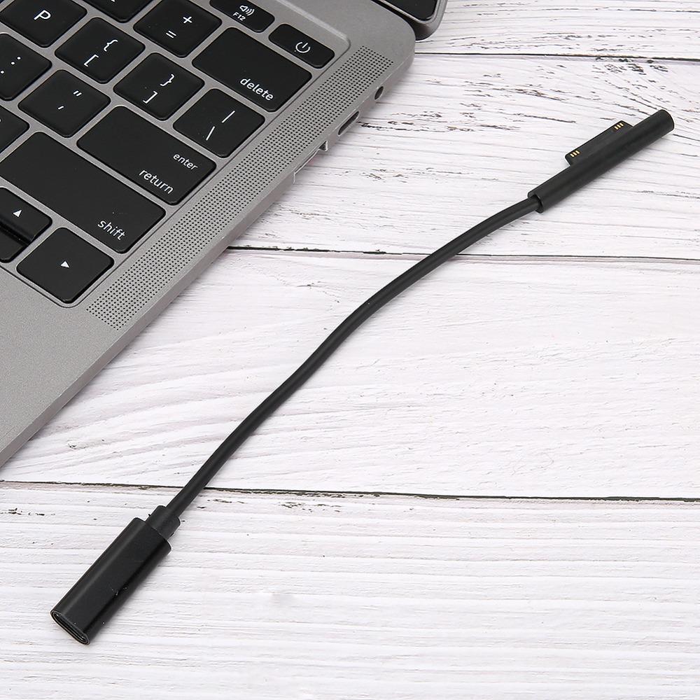 15V PC Fast Charging Cable for for Microsoft Surface Pro 3/4/5/6 Laptop Charging