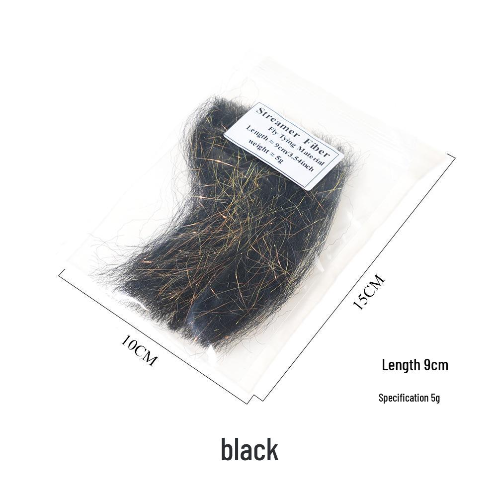 Combed Ice Silk Fiber Fly Fishing Jig Head & Nymph Tying Material