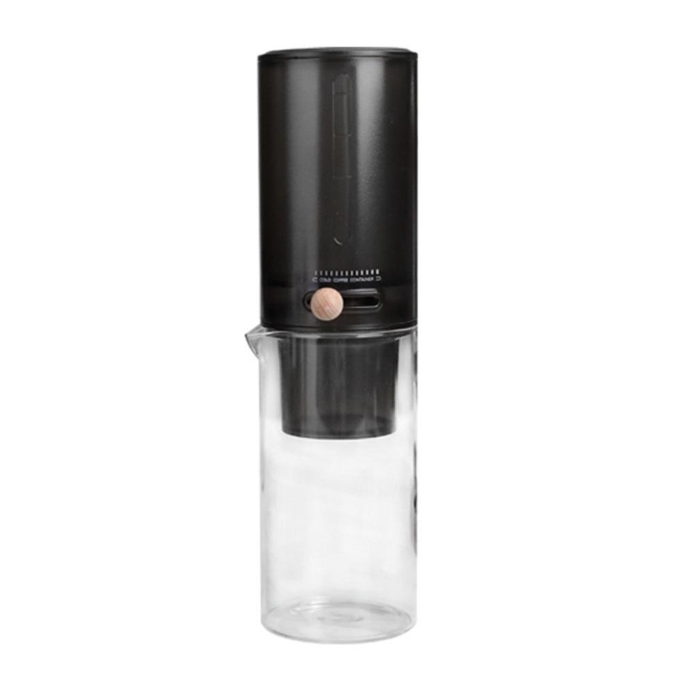 with Filter Paper Ice Drip Coffee Maker 450ml Drip Filter Coffee Pot Cold Brew Coffee Maker Summer чёрный