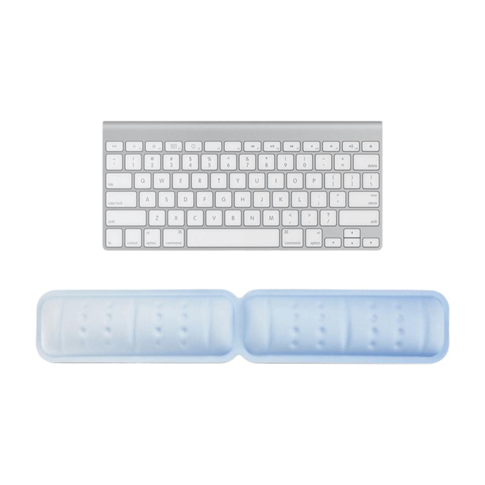 Soft Wrist Support Pad Non-Slip Base Mouse Pad Breathable Keyboard Wrist Support Desktop