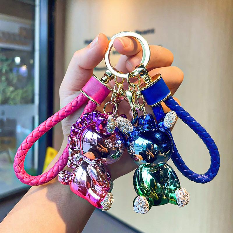 Unicorn Delightful Resin Keychain With Sparkly Rhinestones For Various Celebrations