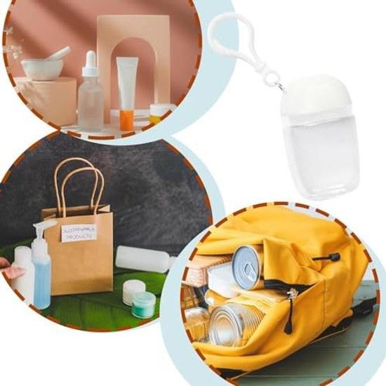 Portable Empty Bottle - 30ml Travel Dispenser Leak-proof Handwashing Cleansing Lotion Toner Body Wash Shampoo Lightweight