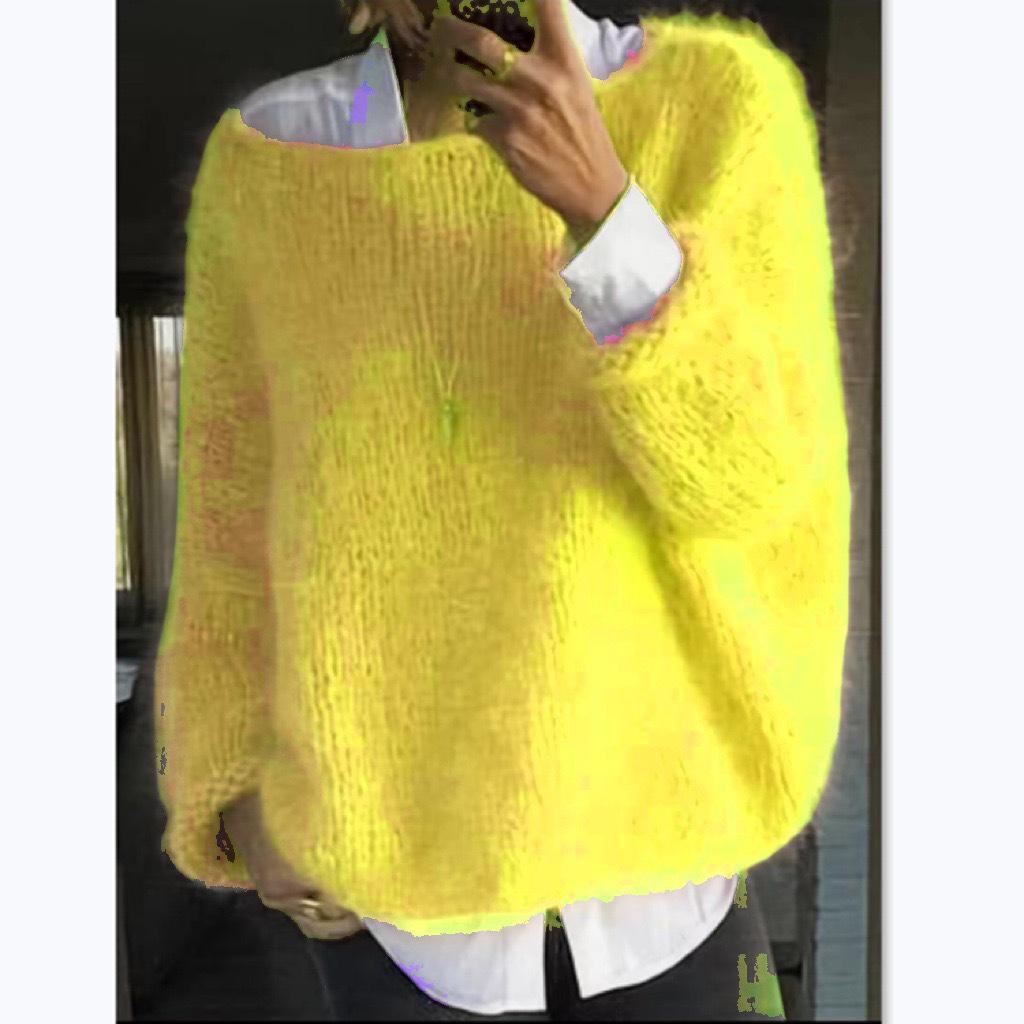 2026 Women's European & American Autumn Winter Knit Sweater - New Style Fashion Casual Top