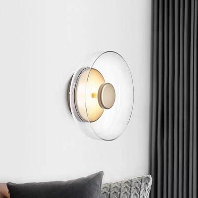 Nordic Postmodern Bedside Wall Lamp - Mid-Century Creative Glass Design for Bedroom & Living Room