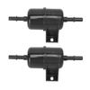 2Pcs Inline Fuel Filter AM117584 Replacement for John Deere 425 445 455 Lawn Mowers Garden Tractors