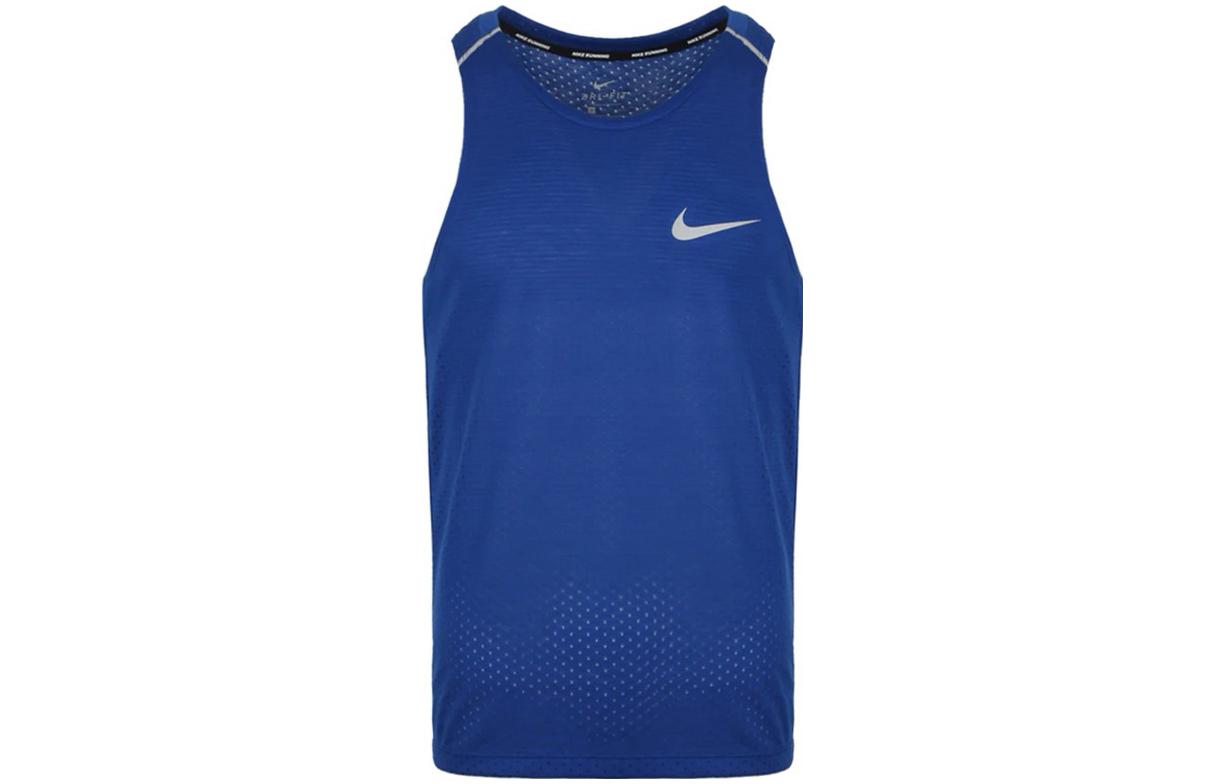 Nike Tank Tops Men s Blue Crew Neck Thin Other AQ9918-438 M