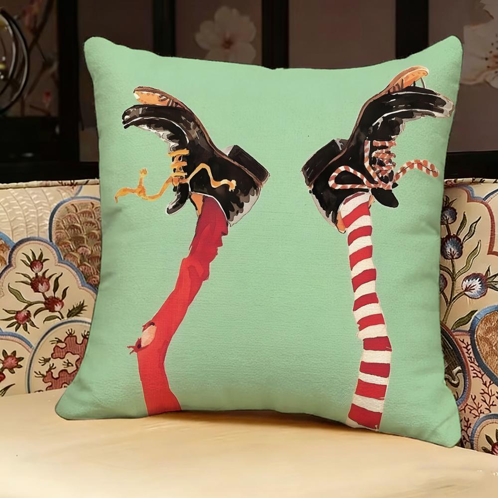 PPippi LLongstocking ANIME Pillow Case Pillowcase Doublesided Printed Sofa Cushion Bedroom Headboard Pillow