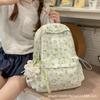 Schoolbag Wholesale Schoolbag Female Ins Wind Cute Girl Junior High School Student Literary Small Fresh Floral Backpack Backpack