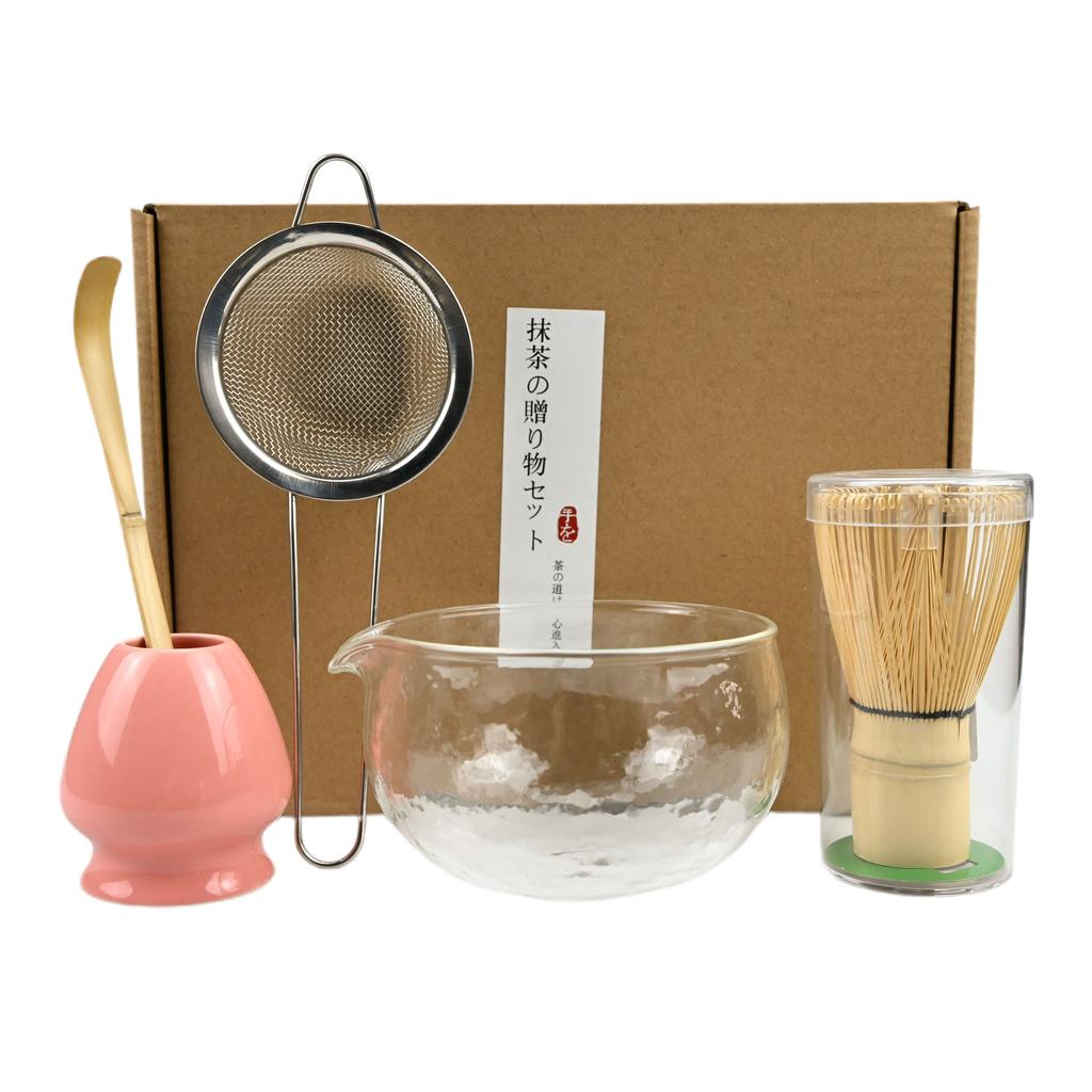 1PC/5PCS/Set Japanese-style Matcha Bowl , Spoon, Tea Whisk, Sieve Mesh, Perfect Gift For Ceremony, Traditional Decoration