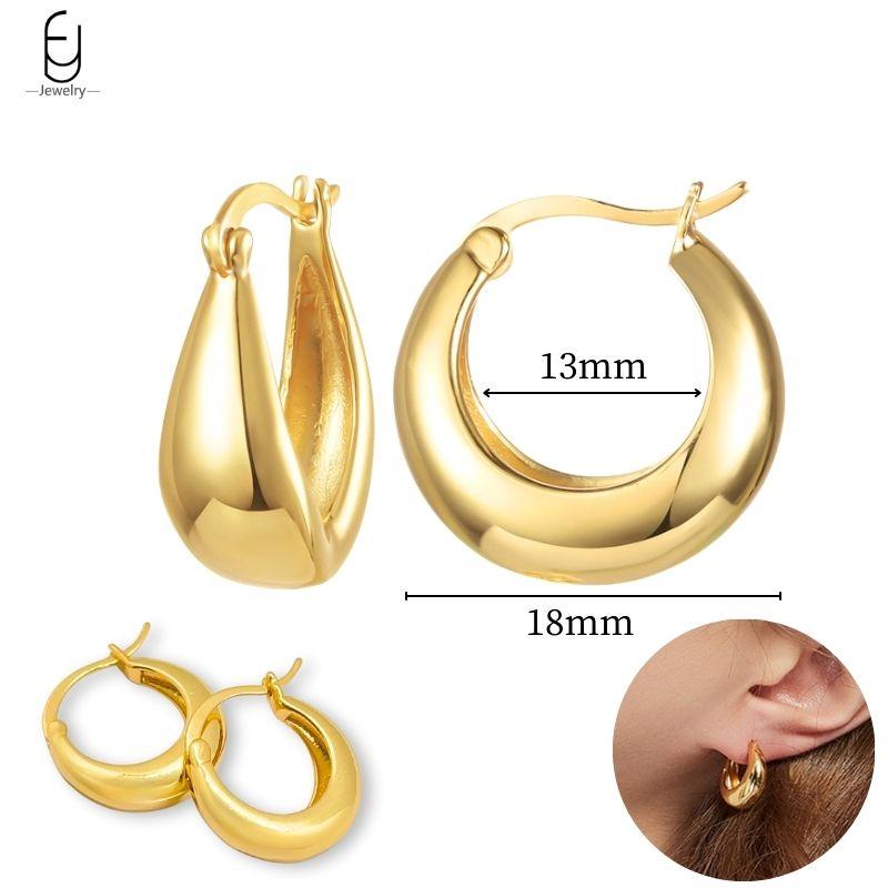 925 Silver Needle Vintage Gold Earrings Luxury Long Chain Tassel Crystal Hoop Earrings for Women Party Trend Jewelry