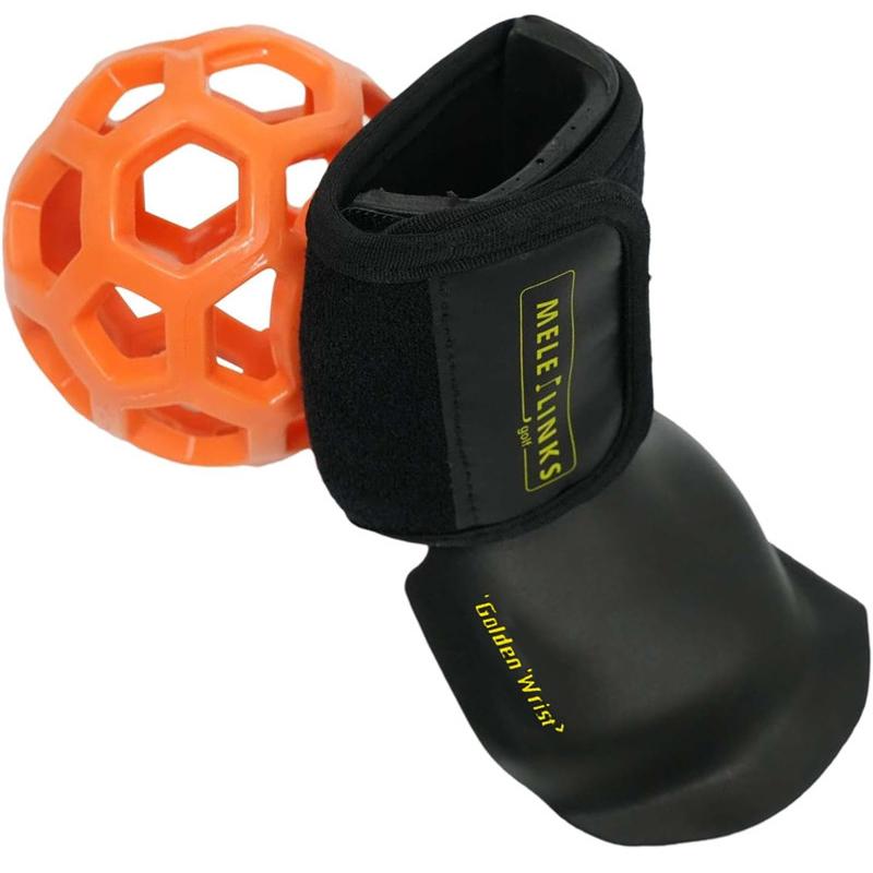 

Тренажер для гольфа, мяч, тренировочные приспособления для гольфа, корректор осанки для гольфа с корректирующим браслетом и мячом, тренажер для запястий оранжевый