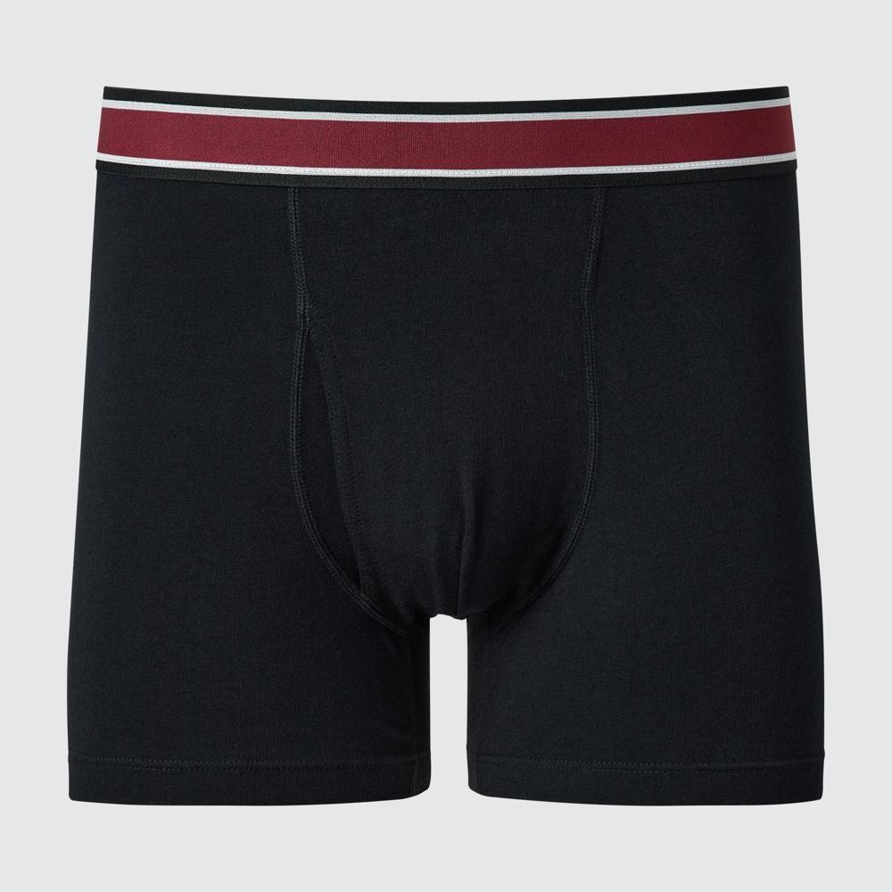 

UNIQLO хлопковые трусы с полосками на талии