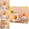 Adorable Corgi Dog Plush Toy Cute Car Accessory Hug Pillow Gift For Kids And Friends