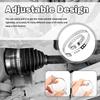10PCS CV Boot Clamps Tool Kit Stainless Steel,Adjustable CV Axle Boot Clamp with Small & Large Hose Clamp,Universal Rack and Pinion Boots Clamps for