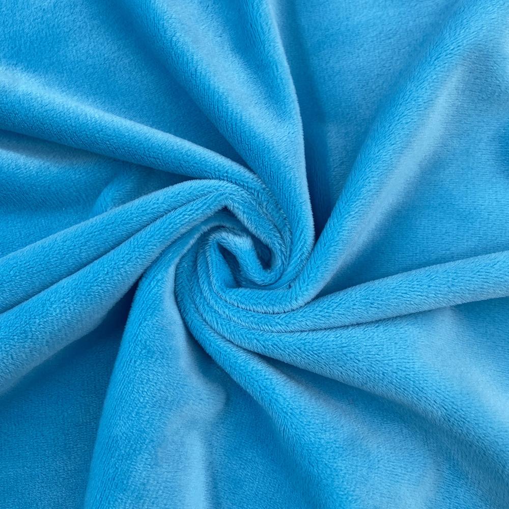 1,5 mm Florlänge Plüschstoff Umweltfreundlich Gewebt Mit 100% Polyester Material Machen Spielzeug Plüschstoff pro Meter Zum Nähen
