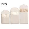 3Pcs Hanging Garment Bags with Self Compression Zipper Large Capacity Space Saving Hanging Bags Clothes Dust Covers