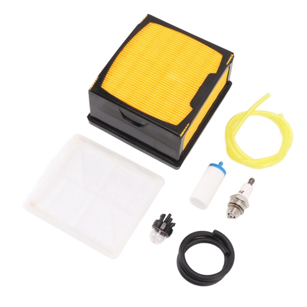 Concrete Saw Power Cutter Air Filter Fuel Line Gasoline Pipe Sparking Plug Primer Bulb for