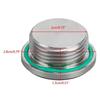 Sello de Tapón de Drenaje de Aceite del Eje Trasero de la Caja de Transferencia Diferencial Con Junta Tórica Apto Para BMW Serie 1-7 F01 F10 33117525064