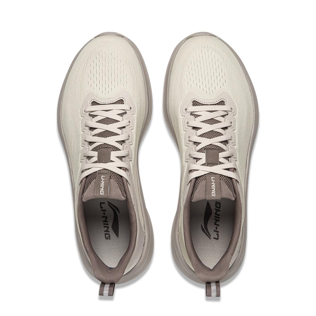 Li Ning Light Breeze V3 Low top Casual Running Shoes Men's Gray Brown ARSW113-3