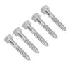 304 Stainless Steel Half Thread Bolt Wood Hex Lag Screws Self Tapping Wood Coach ScrewM8x120MM