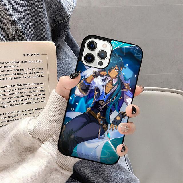 Genshin Impact Kaeya Phone Case For iPhone 17 Air 16 15 14 13 12 11 Pro Max Plus Max Cover Shell coque