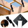 Powder-Coated Hurricane Ties Thicken Trusses Rafters Ties  Roof Construction