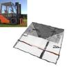 Forklift Cover Dust Rain Wind Proof Transparent EVA Protective Enclosure All Weather Forklift Sunshade Protective Cover