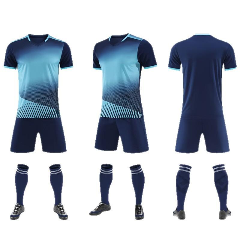 Football Jersey Suit Games Short-Sleeved Kindergarten Children'S Training Jersey Competition Jersey Short-Sleeved Men And Women
