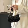 Mode Weibliche Unterarm Einkaufstasche Retro Casual Frauen Totes Schulter Taschen Weibliche Leder Einfarbig Handtasche