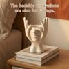 Contemporary Desk Accessory for Friends 3D Printed Face Vase, Face-Holding Pen Holder Art Decor, Creative Makeup Brush Modern Minimalist Home