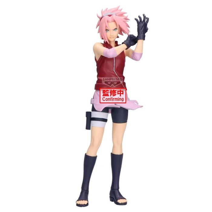 Banpresto Sakura Haruno Naruto Shippuden Grandista Action Figure 26cm PZ71144P Multicolor
