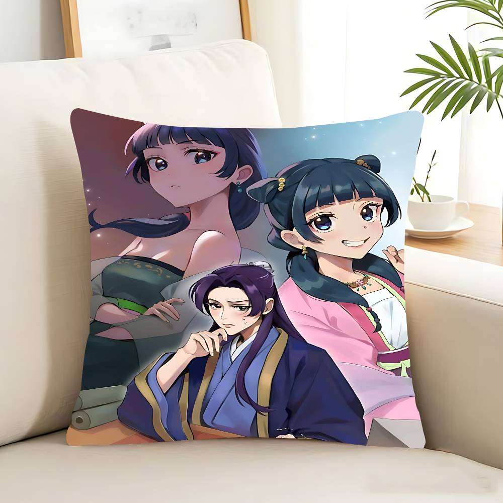 The Apothecary Anime Diaries Pillow Case Removable Washable Cushion Cover – All-Season Soft Linen