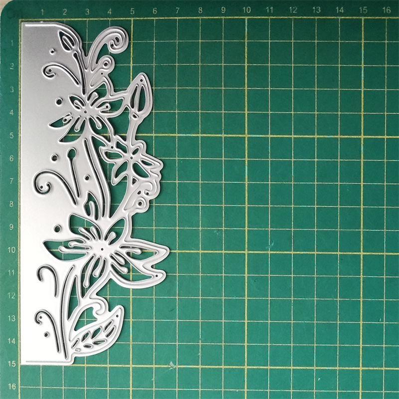 Set Di 5 Fustelle In Metallo Per Etichette A Forma Di Onda - 19,6x7,6 Cm In Acciaio Al Carbonio Per Scrapbooking, Goffratura, Biglietti Fai Da Te