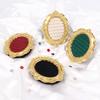 Vintage Ring Display Stand Picture Frame Shape Earring Tray Exquisite Small Size Ornament Jewelry Organizer Rack