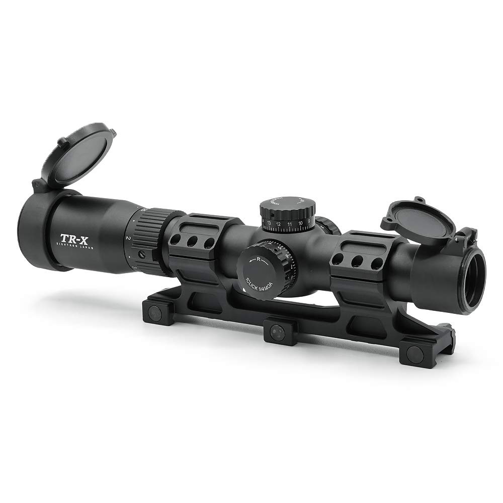 Dobrý produkt, držák puškohledu Super Precision, dlouhý typ, kompatibilní s 20mm lištou, kovový, černý, pro puškohled 1 [typ GEISSELE] (kompatibilní průměr palce/30 mm)