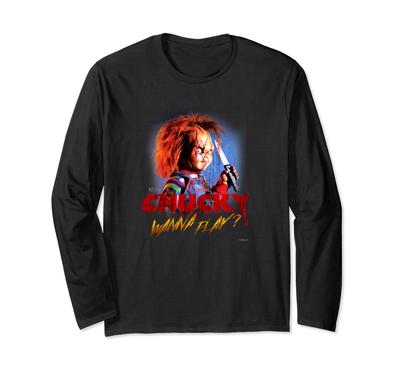 Chucky POSTER Langarm-T-Shirt