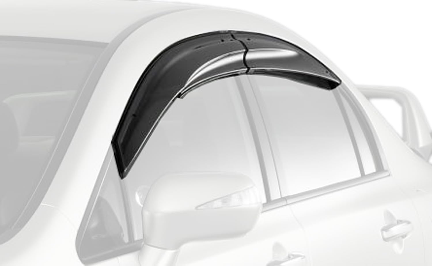 

MUGEN Civic Ветровик с вентиляцией (Дверной козырек) 72400-XKP -K0S0